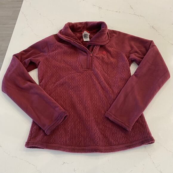 The North‎ Face Quarter Zip Sweatshirt Size Small - Picture 1 of 6